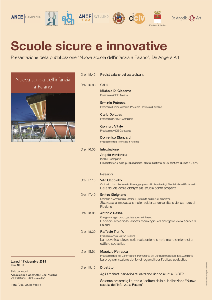 Convegno 17 dicembre 2018 - Scuole Sicure ed Innovative